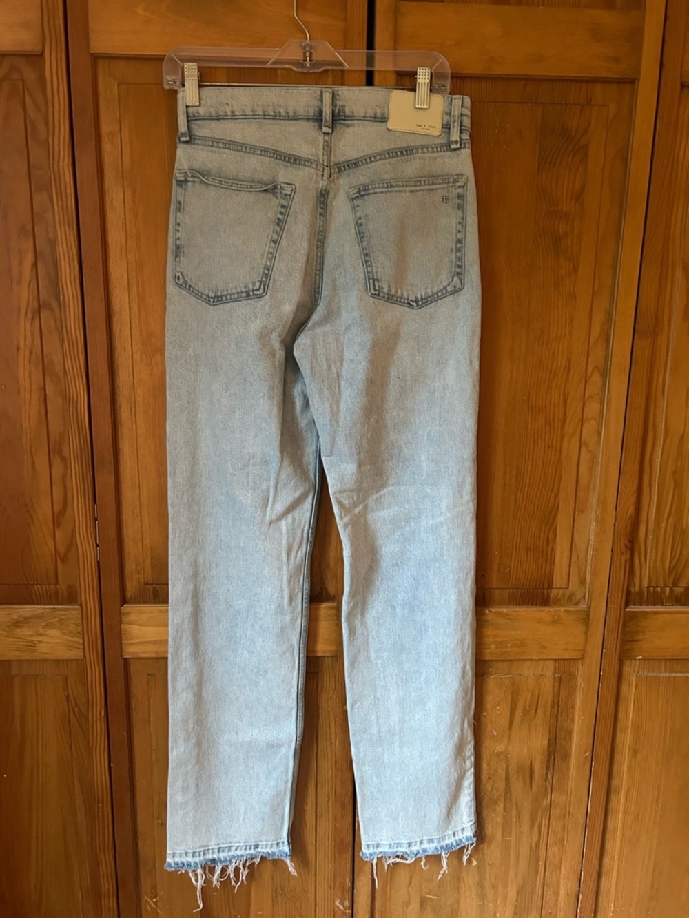 rag & bone Harlow Mid Rise Straight Jeans - Picture 4 of 4
